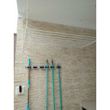 valor de varal teto banheiro Vila Formosa